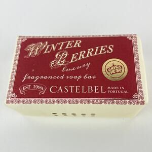 Castelbel Winter Berries Scented Bar Soap 10.5oz